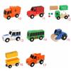 Combinations Magnetic Train Toys Locomotive Toy Wooden Magnetic Train  Boys Girls