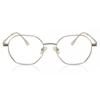 Full Rim Geometric Silver Smartbuy Collection Hurp M297a Fashion Unisex Eyeglasses