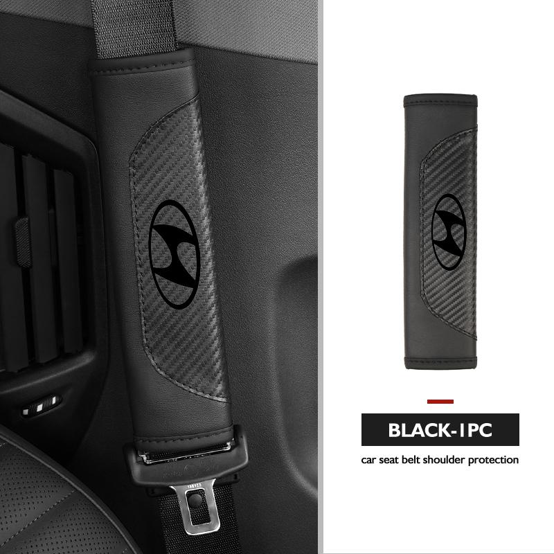 Car Seat Safety Belt Shoulder Cover Spliced Protective Cover For Hyundai Azera GDI i10 i20 i30 i40 ix20 ix35 Sonata Santafetgtg5