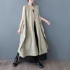 Sleeveless Plus Size Cotton Vintage New In Dresses for Women Casual Loose Long Spring Summer Autumn Dress