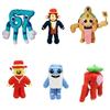 New 25Cm Steal A Brainrot Sammy Jandel Strawberry Elephant Plush Doll Anime Peripherals Toy Halloween Christmas Gift