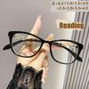 Очки для чтения «кошачий глаз» в стиле ретро с защитой от синего света, модные очки высокой четкости в европейском и американском стиле, очки для чтения