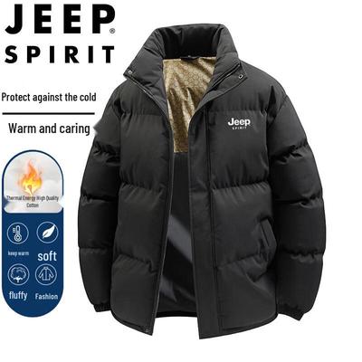 Мужская зимняя стеганая куртка-пуховик JEEP SPIRIT со стойкой