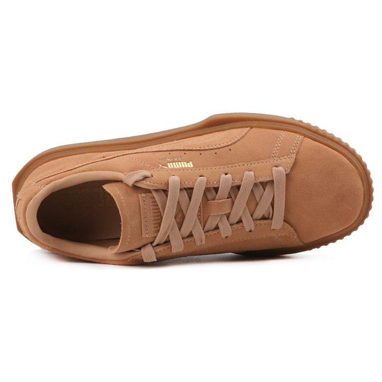 Puma Кеды Breaker Замша Резина Повседневные Board Shoes Коричневые 366079-04