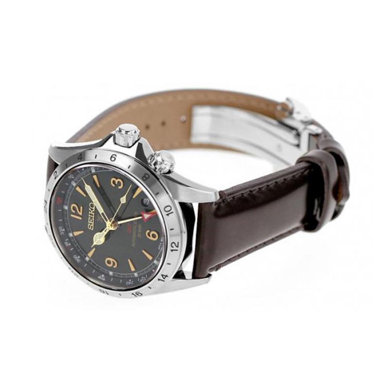 Seiko Часы Prospex автоматический/ручной механический механизм кожаный ремешок зеленый циферблат мужские часы водонепроницаемость 200 метров SBEJ005