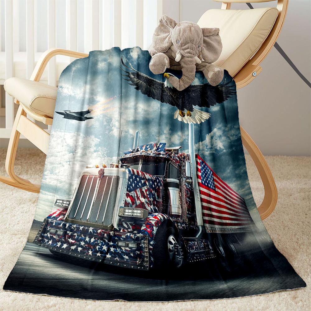 Kw Heavy Trucks Blanket Soft Cozy Great For Bed Livingroom Bedding For All Occasions Warmthful Decor Ideal Gift For Friends Family Couples Picnic