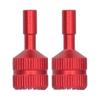 2PCS RC Joystick Aluminium Alloy Detachable Remote Control Thumb Rocker for Mini3 Pro Red