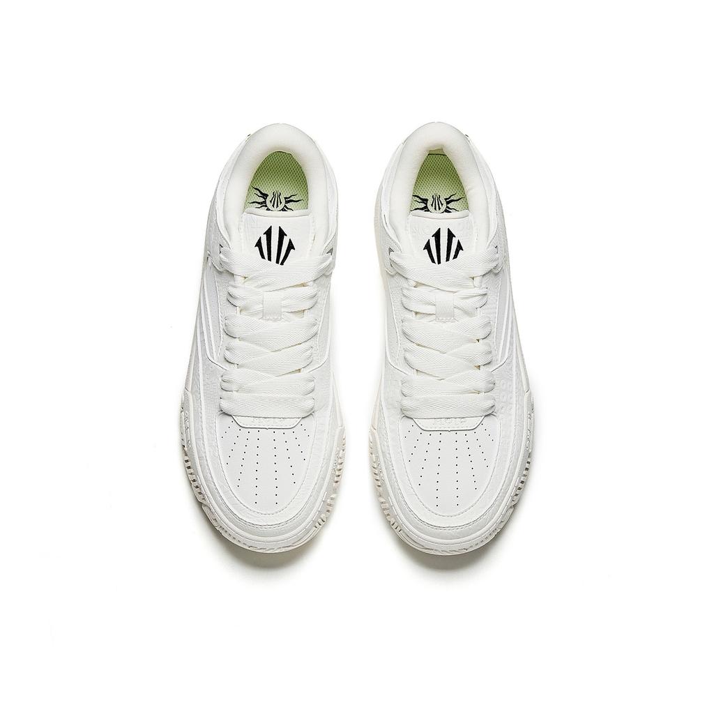 Anta Kyrie Code Удобная Мода Баскетбольная Культура Увеличивающие Рост Износостойкие Нескользящие Кроссовки Мужские кроссовки Бумажно-белый 112541801-5