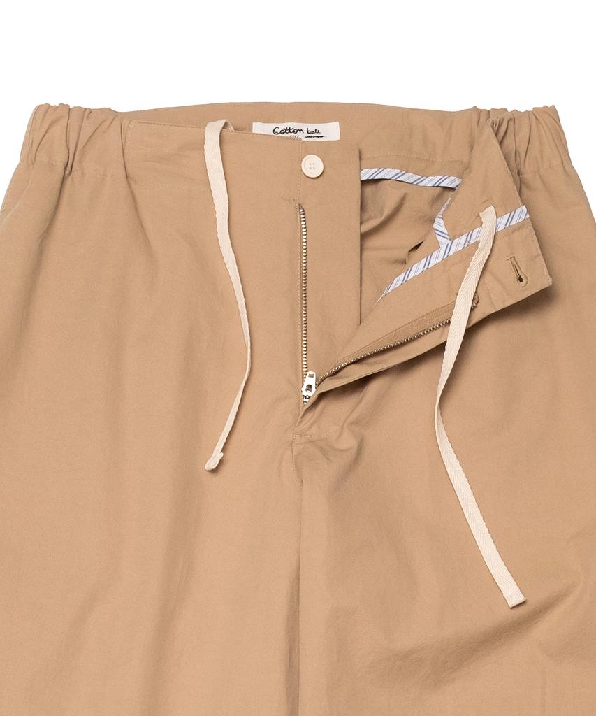 COTTON BELL String Easy Pants - Beige