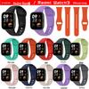 Совместимый силиконовый ремешок для Xiaomi Redmi Band 3/Redmi Watch 3