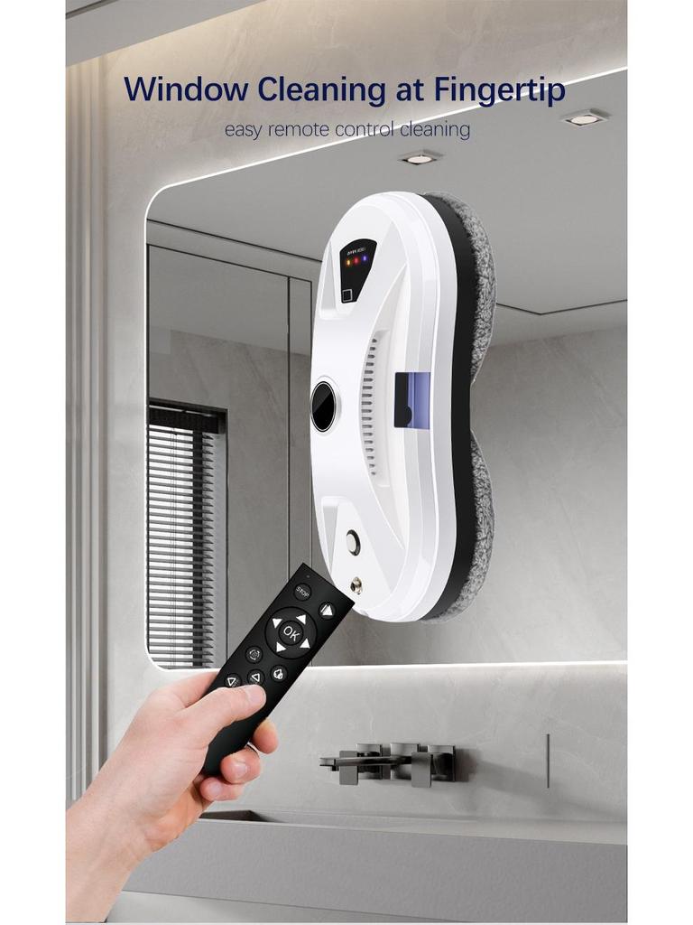 Умный автоматический робот-очиститель окон для высотных зданий