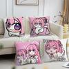Cushion Cover Soft Cute Fanart n-NIKKE Pillow Case for Sofa Living Room Meme Home Office Decor Doro Protective Kawaii Covers