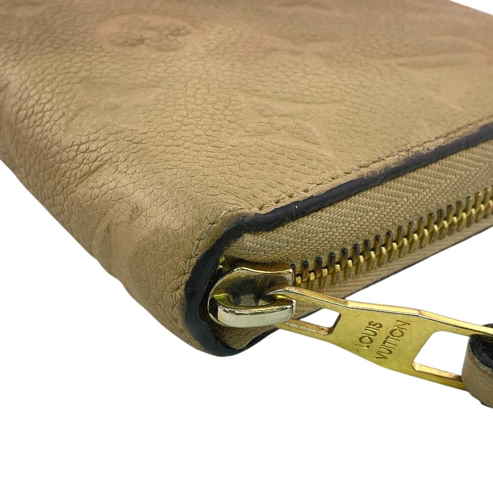 Louis Vuitton M69034 Кошелек на молнии с монограммой Unplant Monogram Ann Platt Zippy кошелек Сумка-кошелек бежевый Monogram Ann Platt Б/у