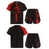 Kids Boys Muay Thai Shorts and Shirt Set Boxing Kickboxing MMA Training Trunk Fight BJJ Grappling Shorts