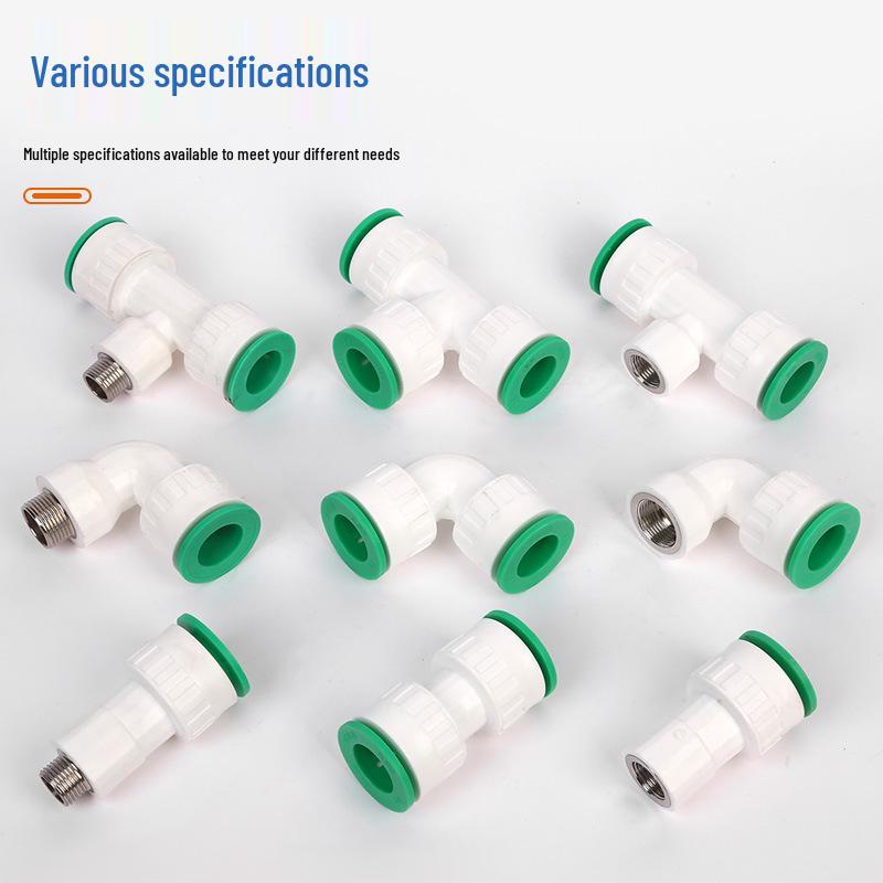 Неплавкий ППР-клапан с быстрым соединением для труб горячего/холодного водоснабжения