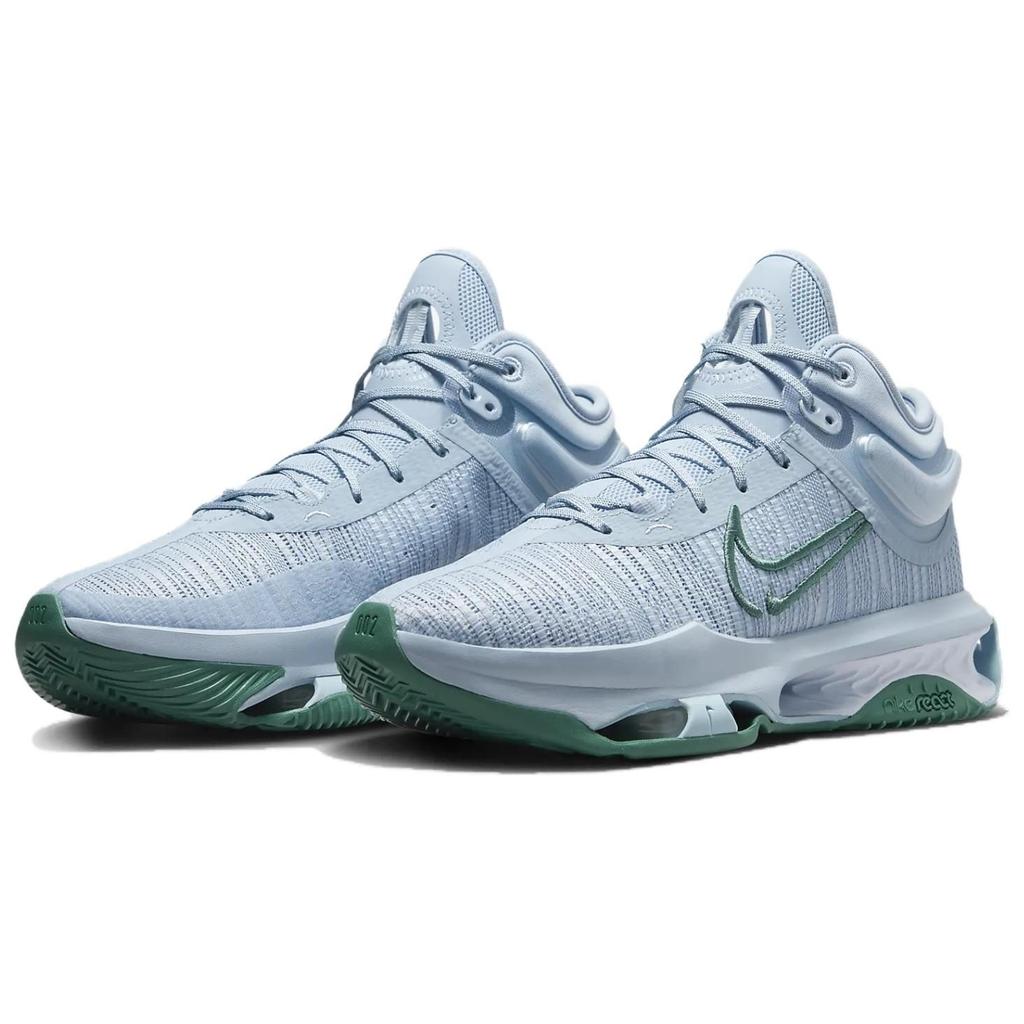 Nike Эйр Зум GT. Jump 2 Амортизация Дышащая Поддержка Амортизация Дышащая Поддержка Средняя высота Баскетбольные кроссовки Унисекс DJ9431-400