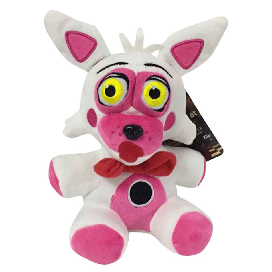 18 см Аниме Каваи Fn af Плюшевая игрушка Мультяшный Фредди Плюшевая кукла Медведь Кролик Животное Плюшевые игрушки Fazbear Рождественские подарки