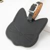 Shape Handbag Label PU Leather Travel Accessories Boarding Pass Luggage Tag Airplane Suitcase Tag