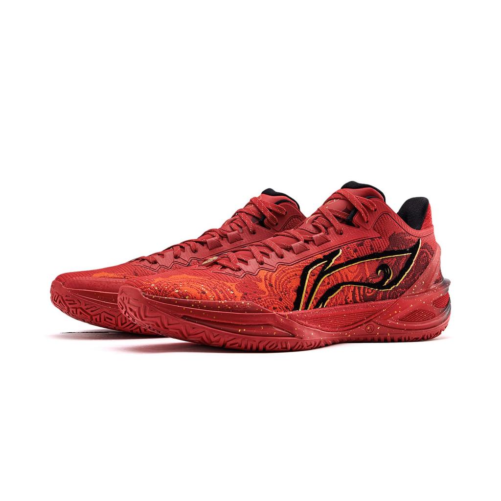 Li Ning Blade 6 Низкие Универсальные Баскетбольные Кроссовки Мужские Ruyi Red ABAV095-3