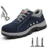 Дышащая безопасная обувь со стальным носком, небьющаяся и противопрокалывающая рабочая обувь, кроссовки Werksneakers zapatos de seguridad hombre H820