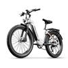 Shengmilo MX06 Electric Bike 48V 17.5AH Battery 1000W Motor 48V 17.5AH Battery 90KM Range Hydraulic Disc Brake 26*3.0 Inch Fat Tire E-Bike