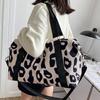 Женские сумки, большая дорожная сумка-органайзер, модная спортивная сумка для фитнеса с леопардовым принтом, уличная сумка через плечо, сумки выходного дня