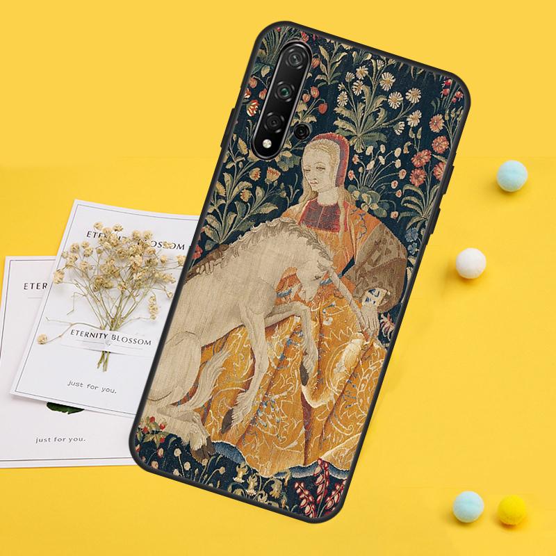 Renaissance art Painting For Huawei Nova 7i 8i 11i 12i 12s 9 10 SE Y90 Y60 Y70 Y72 Y61 Y91 P30 P40 Lite P60 Pro Case