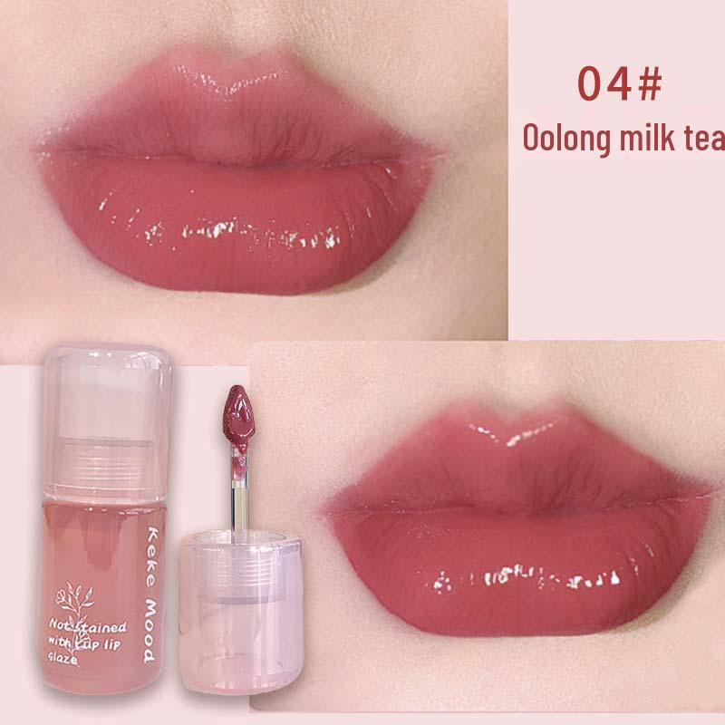 Kekemood Мини Ведерко для Льда Блеск для Губ: Стойкие, увлажняющие пухлые губы для молодого сияния.