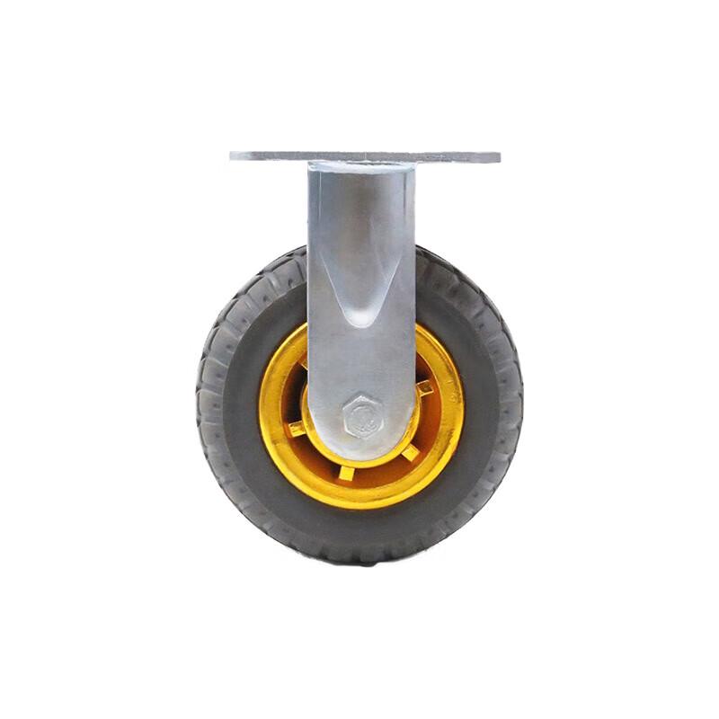 High Elastic Silent Industrial Rubber Casters