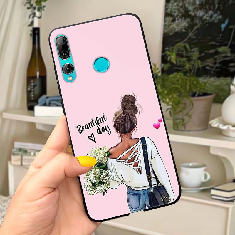 Чехол Для Huawei P Smart Plus 2019 Чехол Мягкий ТПУ Силиконовый Задняя Крышка Для Huawei PSmart Plus 2019 Чехлы Для Телефона POT-LX1T Милый Funda