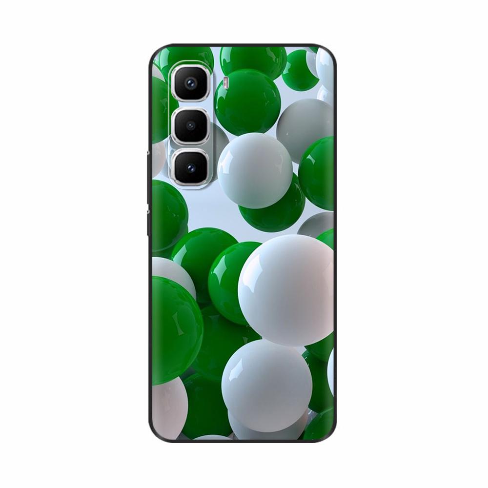 Чехол для Infinix Hot 60 Pro Plus Популярный Чехол с Цветком в Форме Сердца Мягкий ТПУ Силиконовая Задняя Крышка Для Телефона Infinix Hot 60i Hot60 Pro