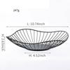 Многоразмерная железная корзина для фруктов, прочная металлическая проволочная миска для хранения яиц, закусок, хлеба, обеденного стола, корзина для хранения косметики в помещении