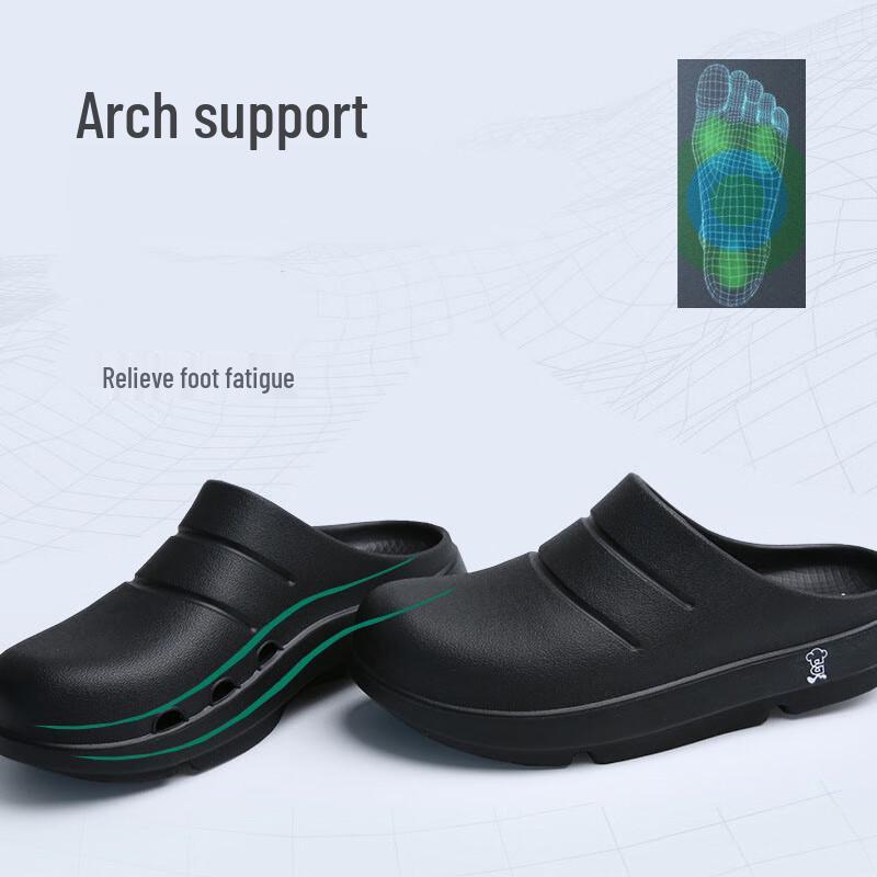 Bofu Bird Slip-on Anti-slip Chef Safety Clogs