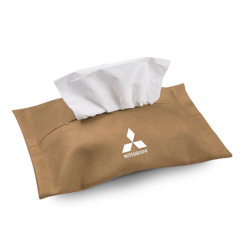 pdsh9 Car Tissue Box Storage Bag Tissue Box Holder for Mitsubishi Pajero Outlander XL Montero Lancer Triton l200 Galant Accessories