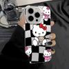 Взрывозащищенный чехол TEMU/Xiyin/TikTok Sanlio TK кот Hello Kitty для мобильного телефона Apple 16