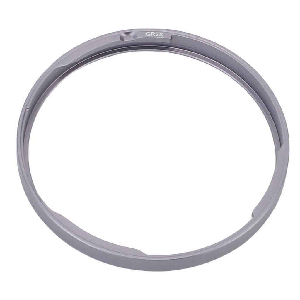 GN 2 Lens Ring Cap Fit for GRIIIX Camera Aluminum Alloy Metal Lens Decoration Ring Cap Grey