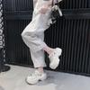 Модные блестящие жемчужные туфли с бриллиантами, милые шлепанцы-сабо с декором в виде медведя, платформа 7 см, уличные пляжные сандалии, летние женские тапочки
