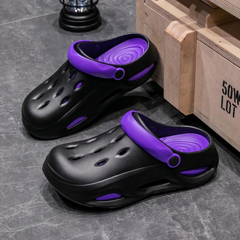 Женские садовые клоги на толстой подошве с нескользящей подошвой - Съемный комфорт для лета, пляжа и улицы