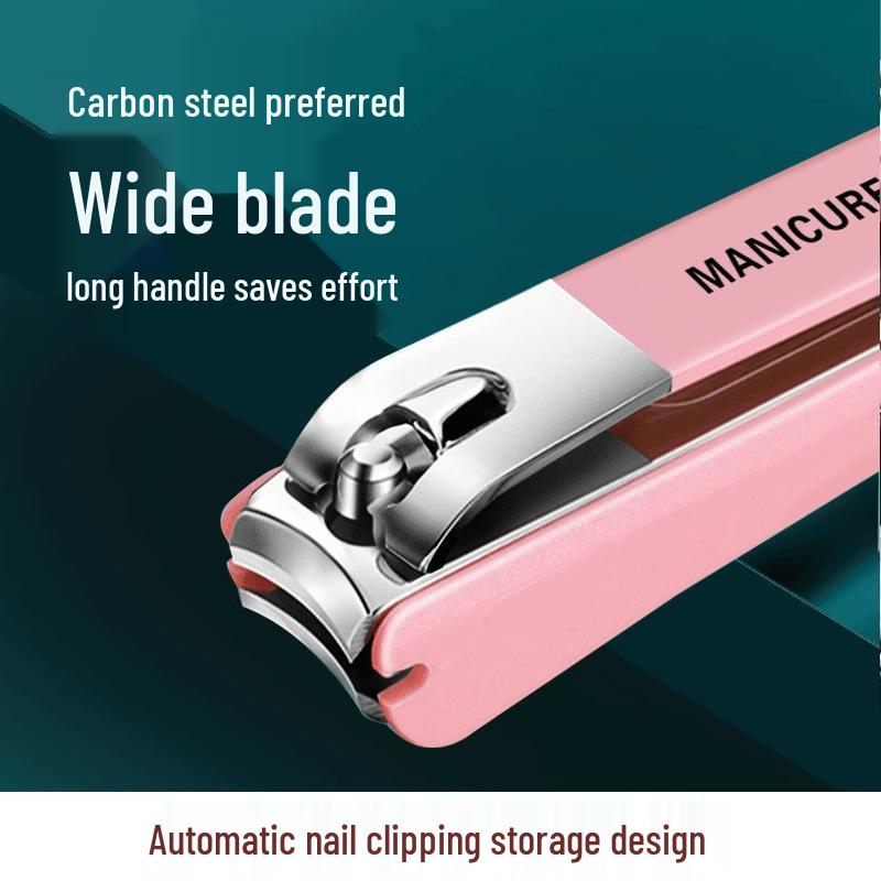 Anti-Splash Multipurpose Nail Clipper Set for Home Manicure and Personal Care