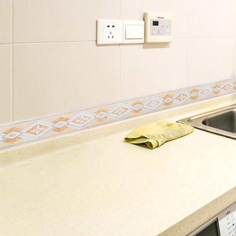 9 метров ПВХ водонепроницаемый линия талии пасторальный стиль самоклеящиеся настенные плинтусы линия обои декор гостиной бордюр настенная наклейка