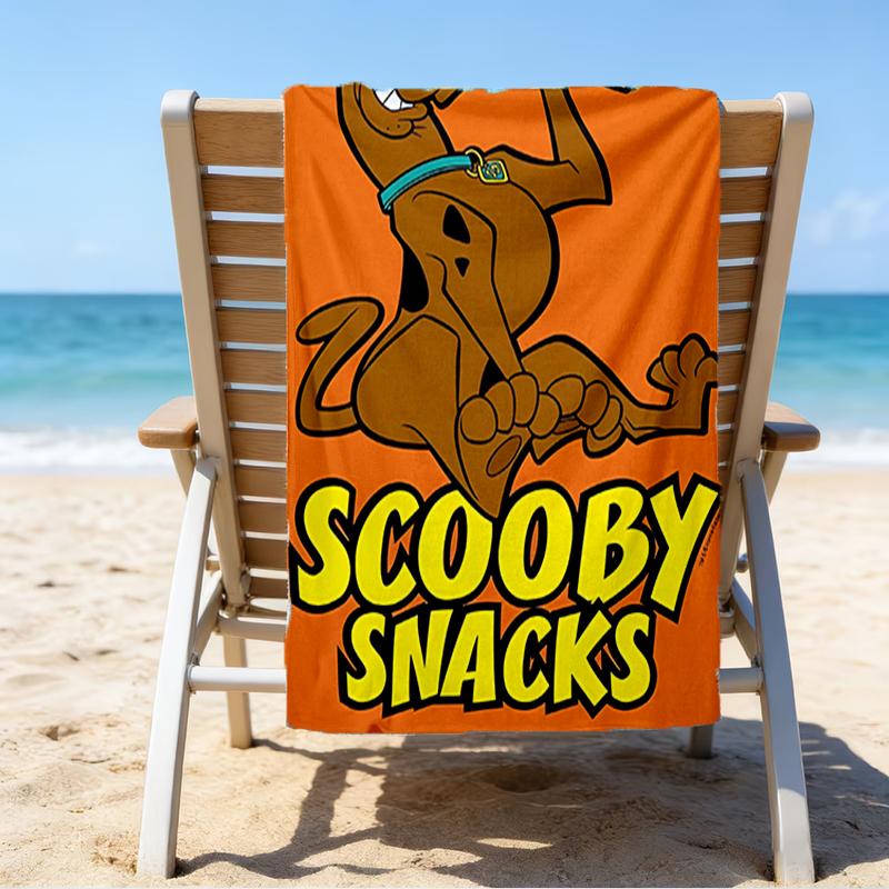 Ultra-Soft Beach Towel with Scooby-Doo Theme,Ideal for Pool - Camping, Diving - Perfect Travel Essential, Vibrant Beach Towel.