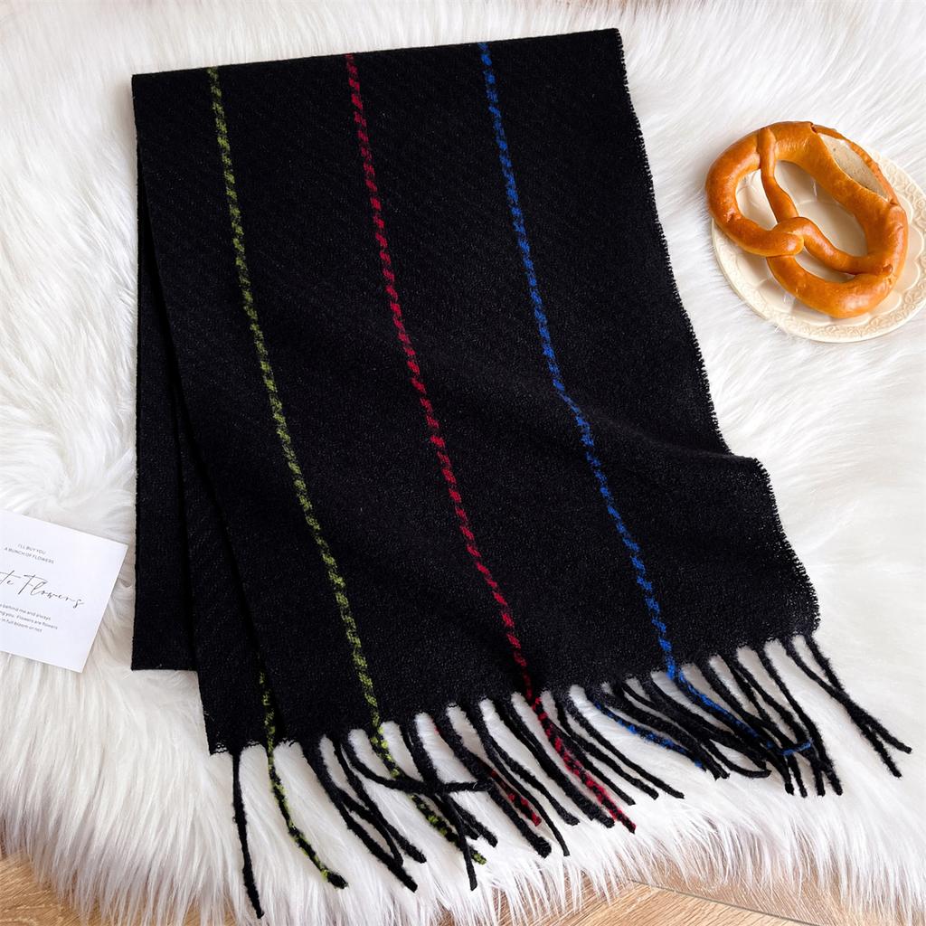 Luxury Winter Cashmere Scarf Women Design Warm Pashmina Blanket Poncho Scarves Female Shawl Wraps Thick Foulard Bufanda