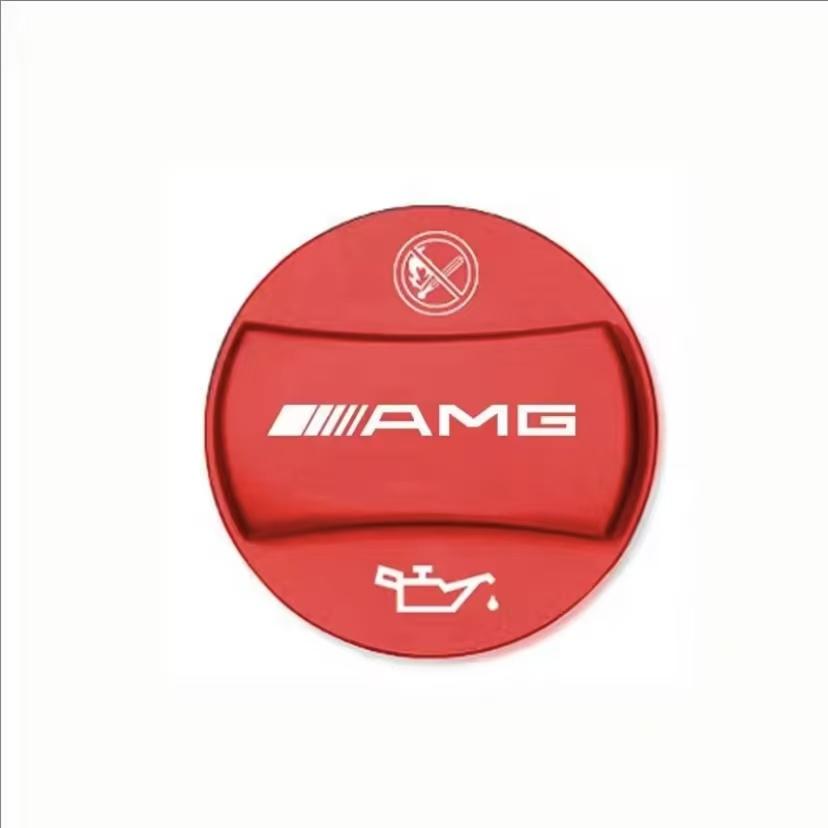 WUGL8 Car Logo Fuel Tank Cap Protection Cover Accessories For Mercedes Benz AMG A B C E G CLA GLA W211 W214 W205 W203 W204 W206 W220