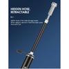 WEST BIKING Portable Bike Pump Aluminum Alloy Bicycle Air Pump Tire Inflator Schrader/Presta Universal Road Cycling Accessories