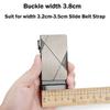 Adjustable Belt Replacement Buckle Iron Automatic Buckle Fashion Men's Belt Head  Men