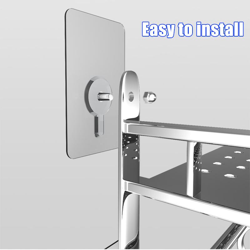 10 шт. клейкие настенные крючки для полки, прозрачные колышки для полки шкафа, настенные вешалки для кухни, ванной комнаты, винтовой крючок, вешалка