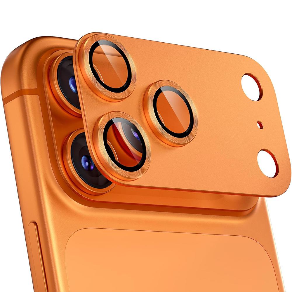 1/5 шт. Металлическое кольцо-броня Защита объектива камеры для IPhone 17 Pro Max Защитная крышка объектива для IPhone17Pro Пленочная крышка из стекла для камеры