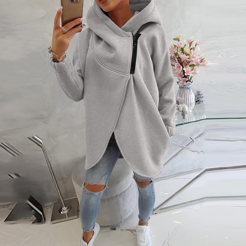 Women's Faux Suede Button Jacket Oversized Gathered Hem Short Length Coat Casual Vintage Outerwear With Pockets