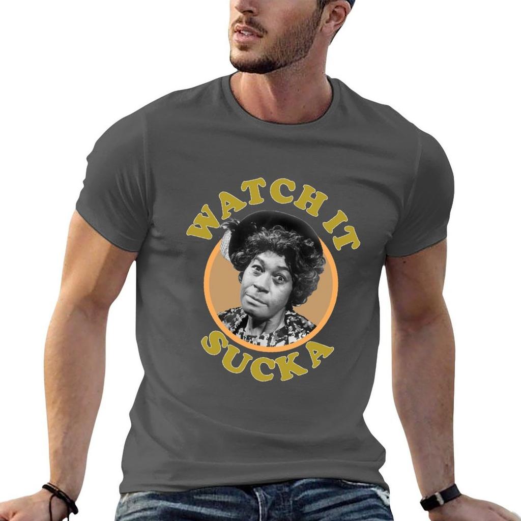 Watch It Sucka Tshirt Fashion Simple Casual Tee Shirt