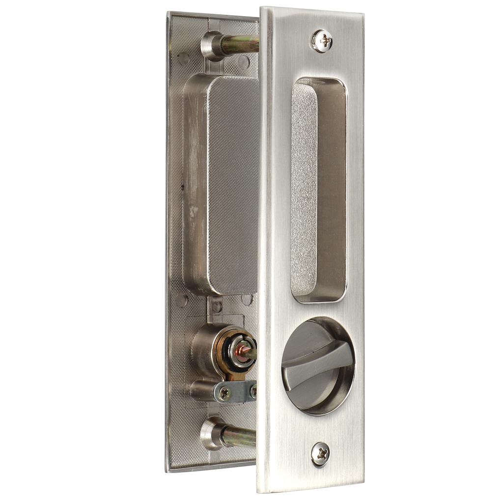 Цинковый сплав раздвижная дверь замок защелка ручка набор ванная комната балкон шкаф дверная фурнитура